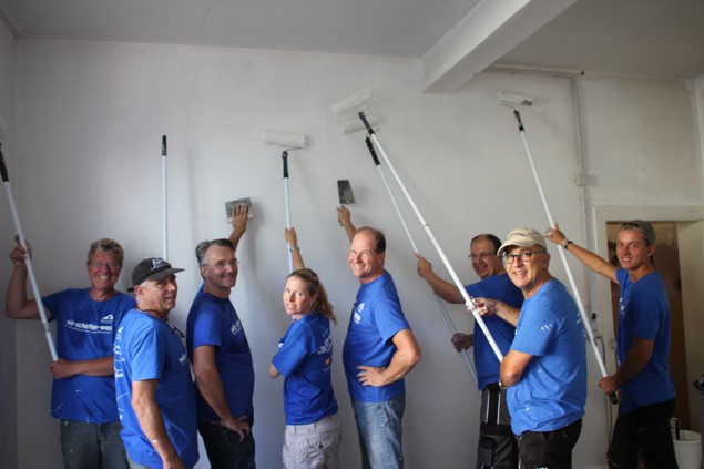 „Wir kommen wieder“- Fazit der freiwilligen Helfer beim Obdach e.V.-Projekt am Freiwilligentag der Metropolregion 2016