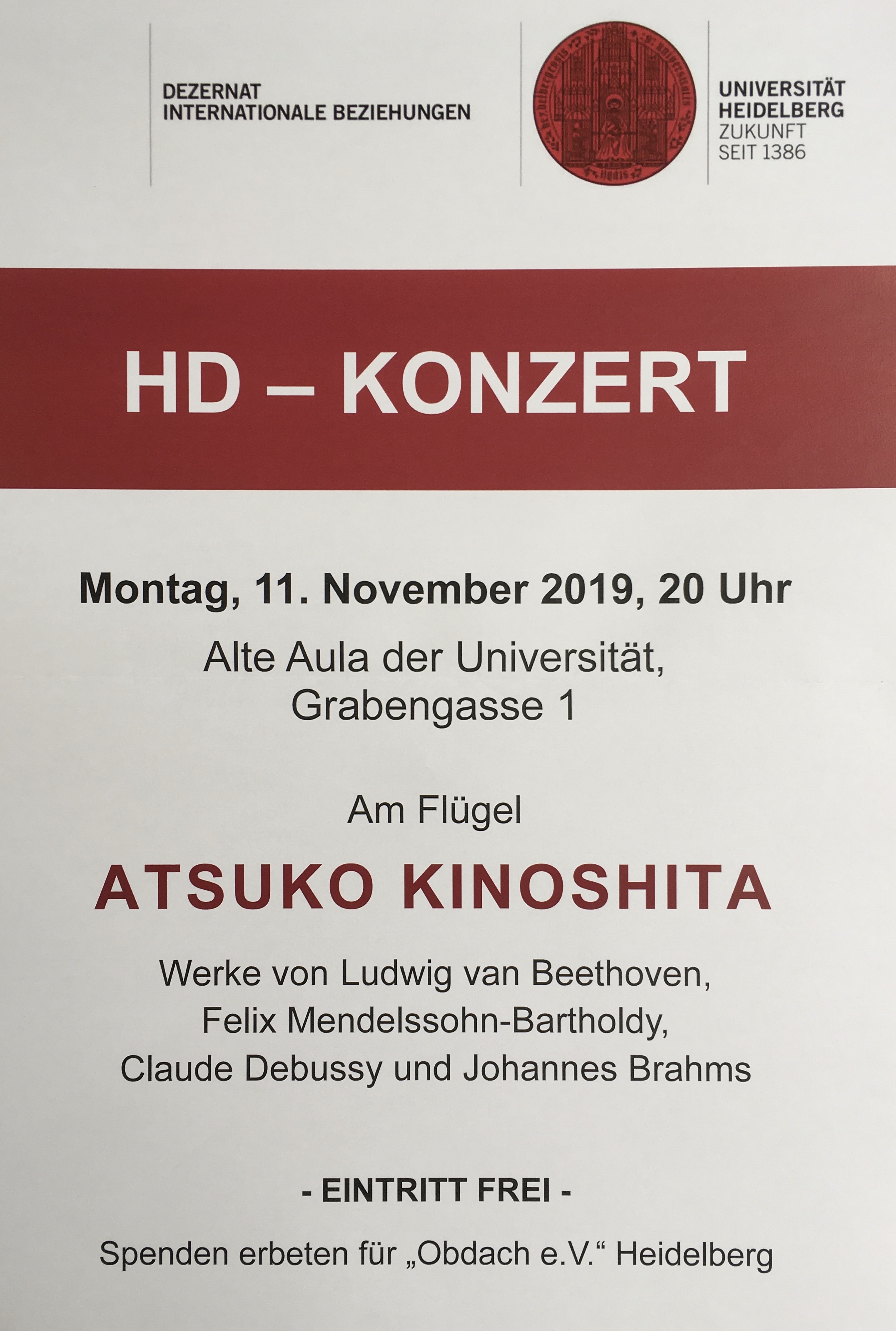 HD-Konzert am 11.11.19